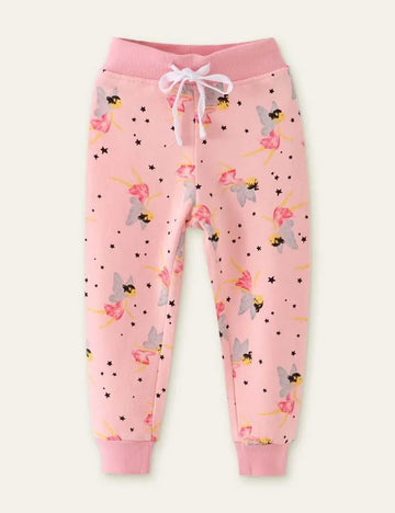 Butterfly Girl Full Printed Sweatpants - Mini Taylor